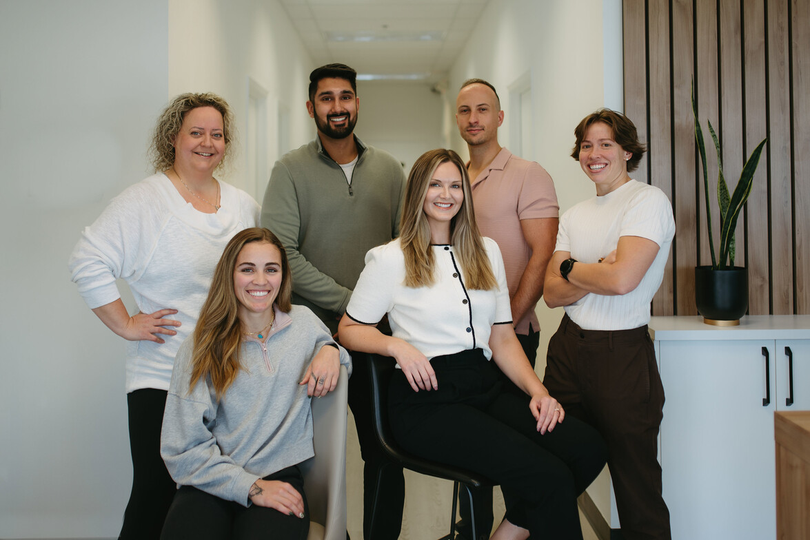 NEXT Clinic team celebrating collaborative wellness approach in West Kelowna