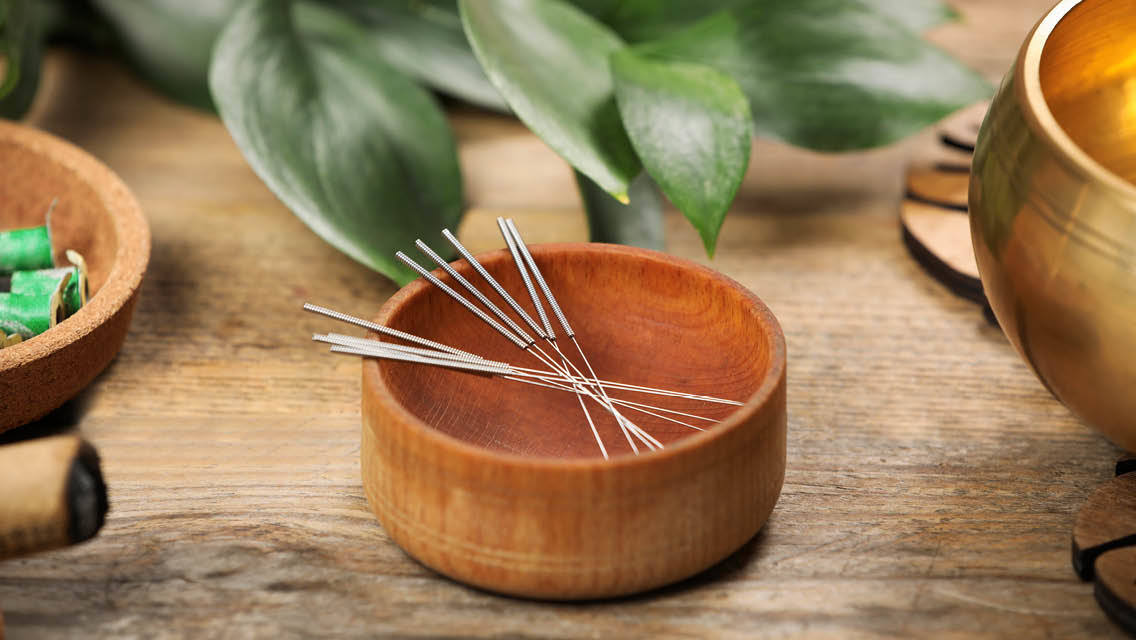Acupuncture tools used in Traditional Chinese Medicine at NEXT Clinic.
